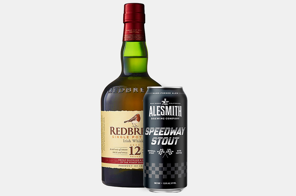 Alesmith Speedway Stout and Redbreast 12 Year Old Irish Whiskey