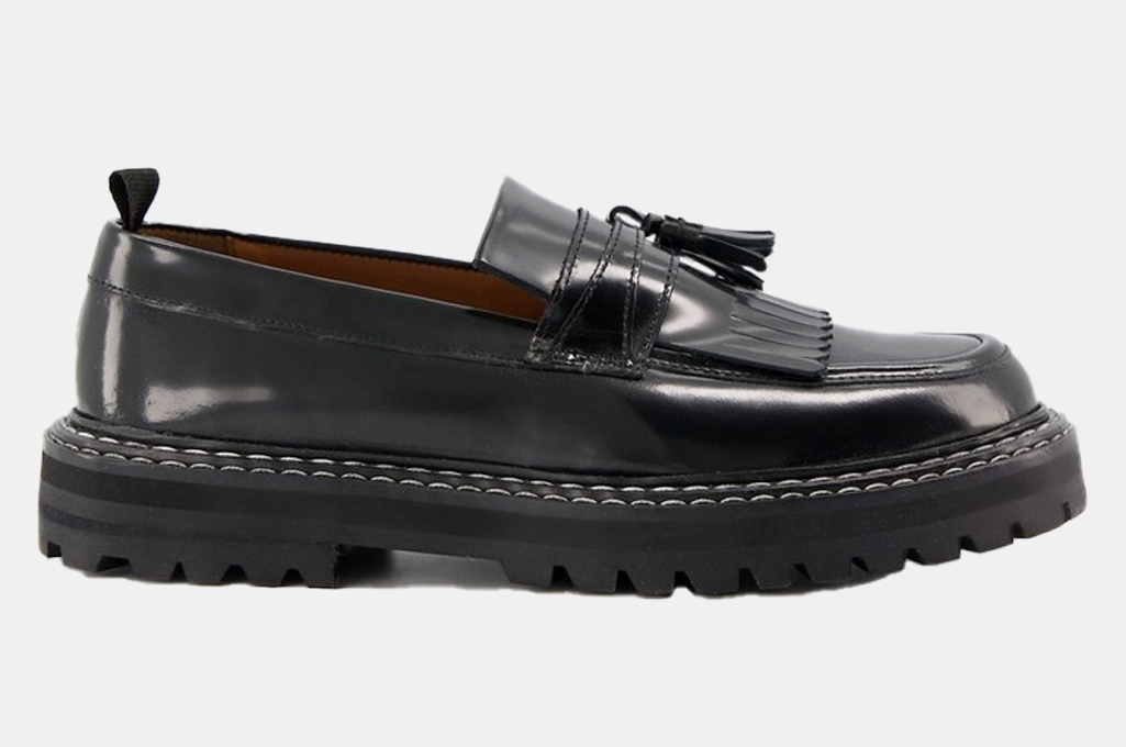 ASOS Design Black Leather Loafers