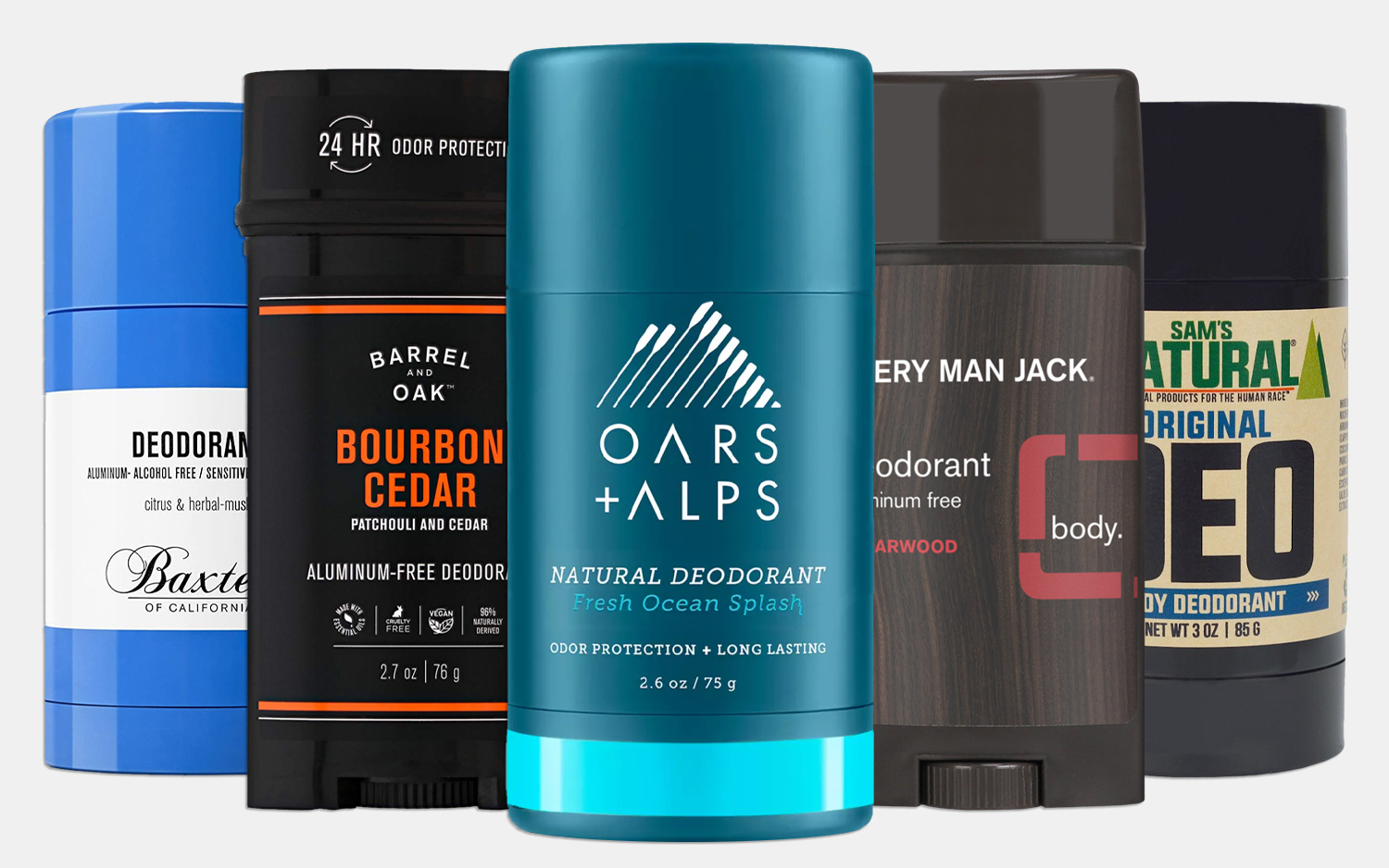 Best All-Natural Deodorants for Men