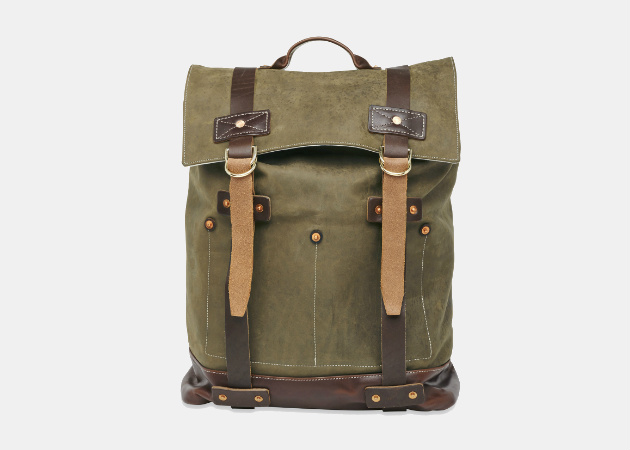 Billy Reid Olive Backpack