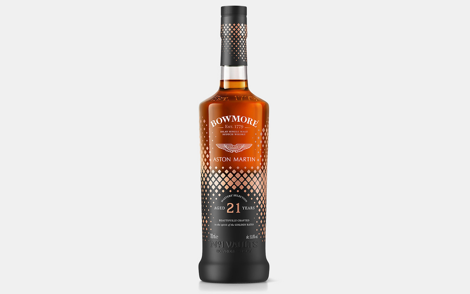 Bowmore & Aston Martin Masters’ Selection Scotch Whisky