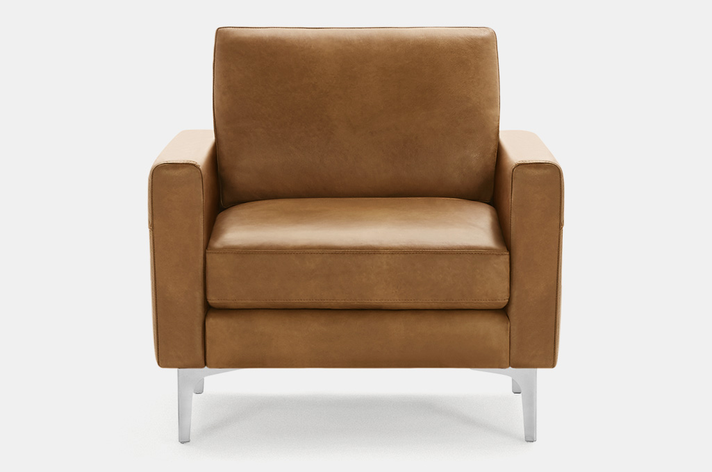 Burrow Nomad Leather Chair