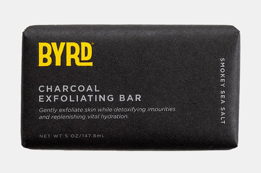 Byrd Activated Charcoal Exfoliating Bar