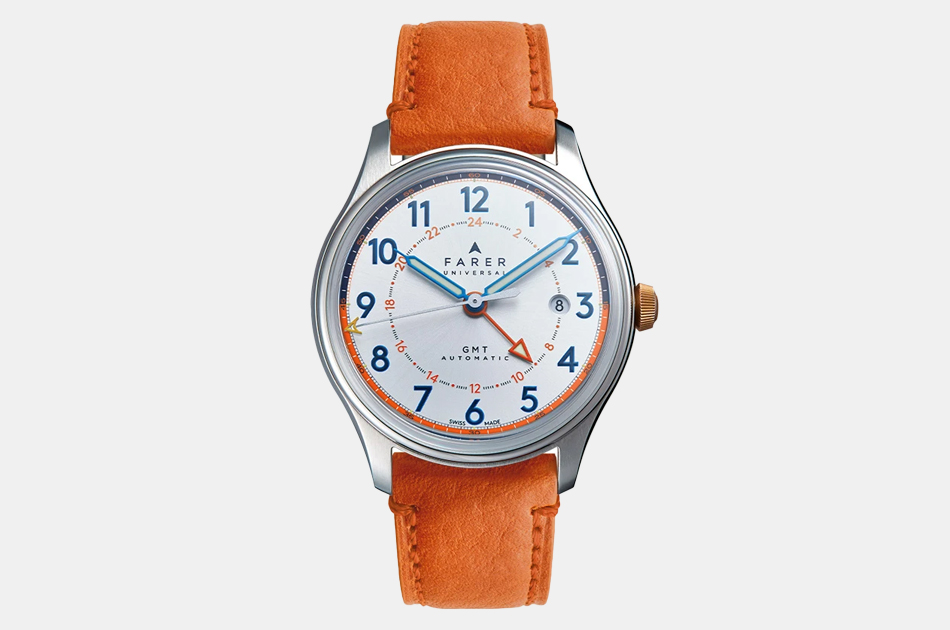 Farer Pointing GMT Watch