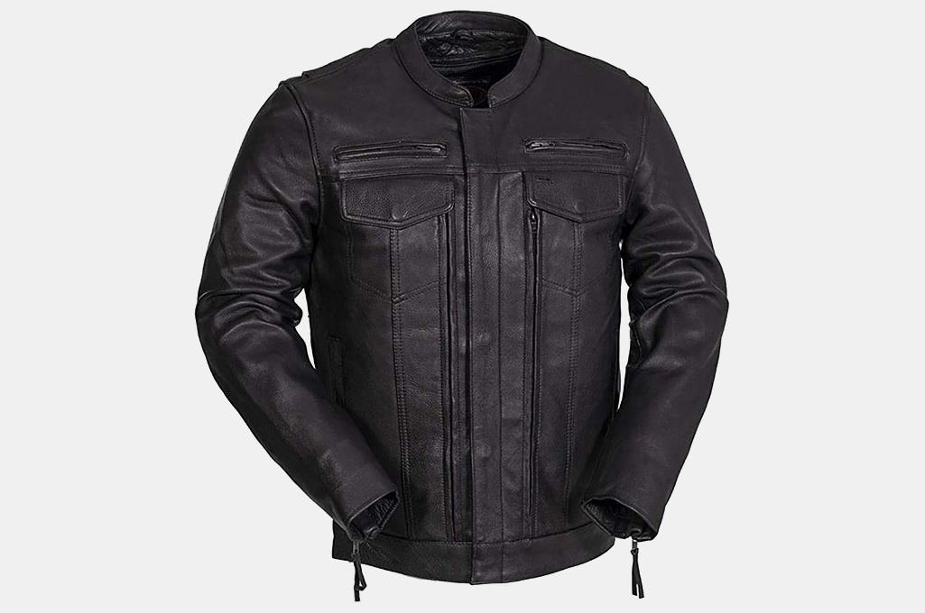 First MFG Co. Leather Motorcycle Jacket