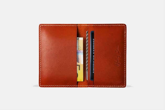 Hentley Slim Leather Bifold Wallet