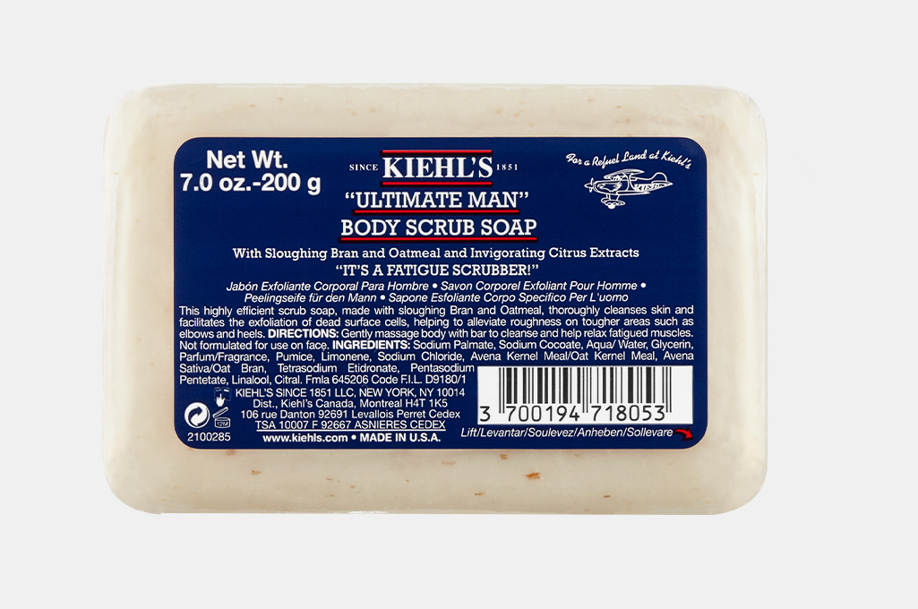 Kiehl’s “Ultimate Man” Body Scrub Soap
