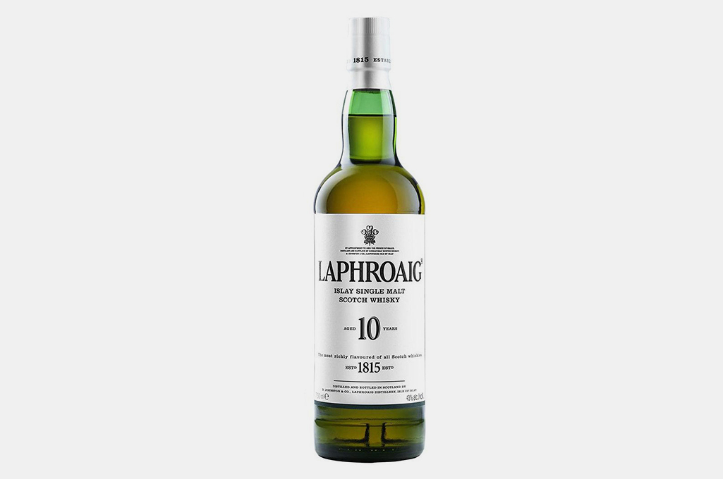 Laphroaig 10 Year Old Islay Single Malt Scotch