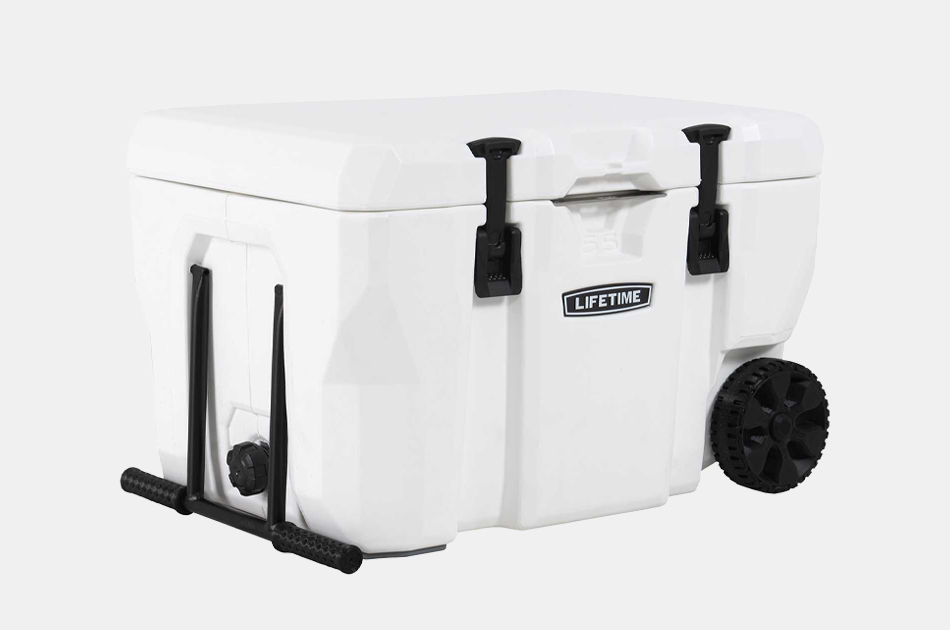 Lifetime Hard Sided Cooler With Wheels