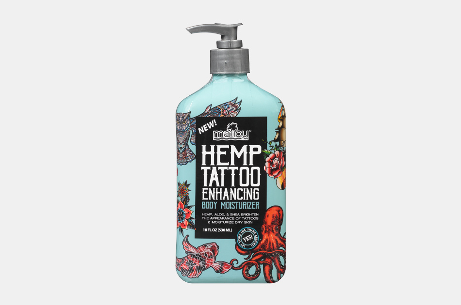 Malibu Tan Hemp Tattoo Enhancing Body Lotion