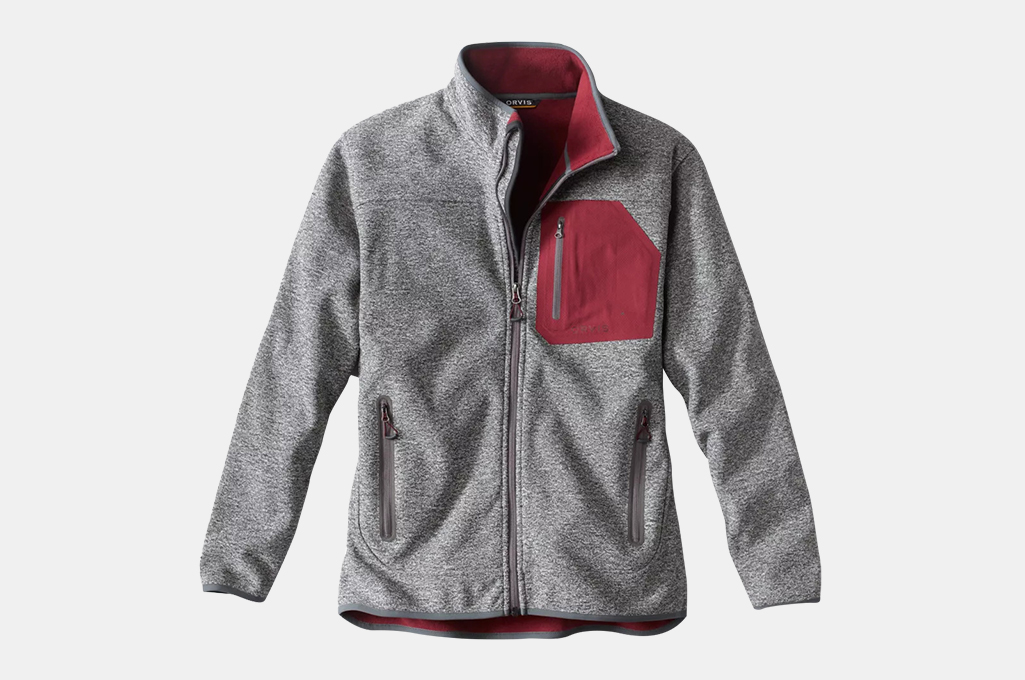 Orvis Windproof Sweater Fleece Jacket