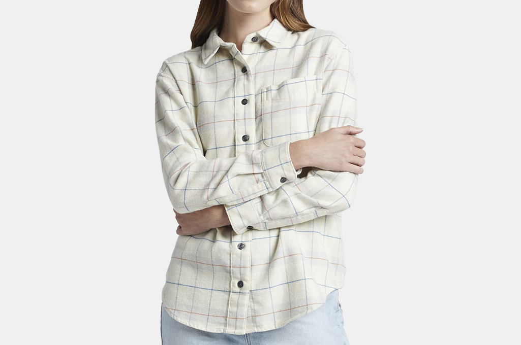 Pendleton Girlfriend Double-Brushed Flannel Shirt