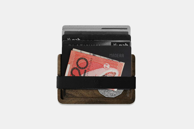 Poquito Wood Slim Wallet