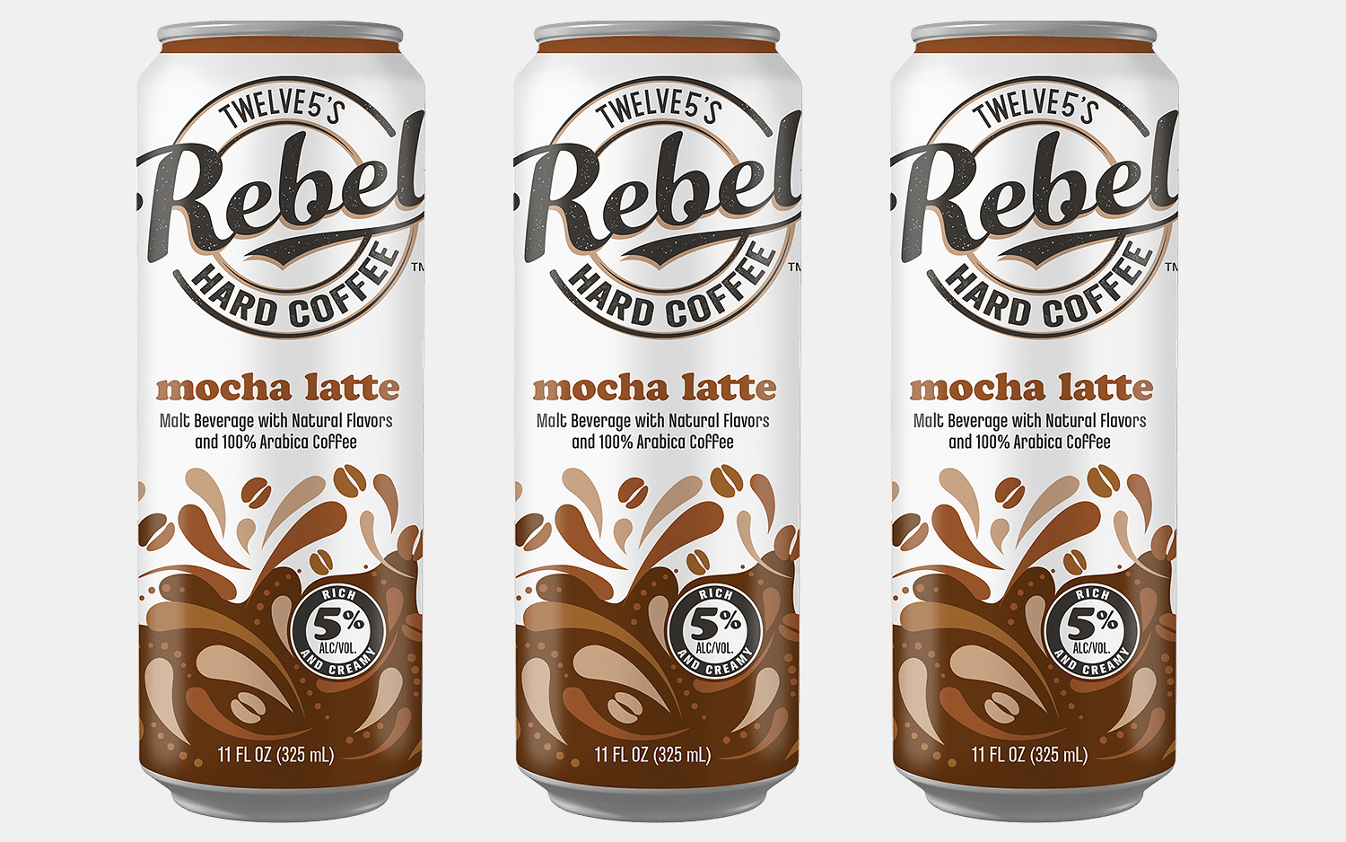 Rebel Hard Coffee Mocha Latte