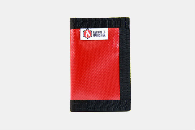 Recycled Firefighter Vinyl Rookie Wallet