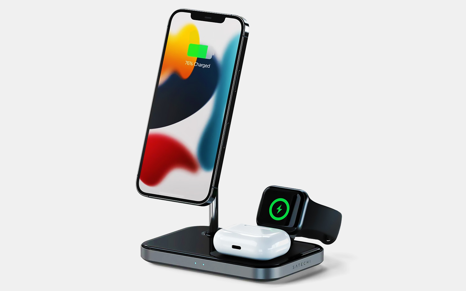 Satechi 3-in-1 Magnetic Wireless Charging Stand