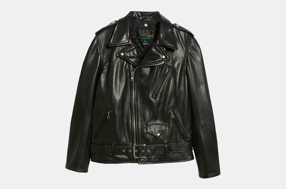 Schott 50's Oil Tanned Leather Moto Jacket