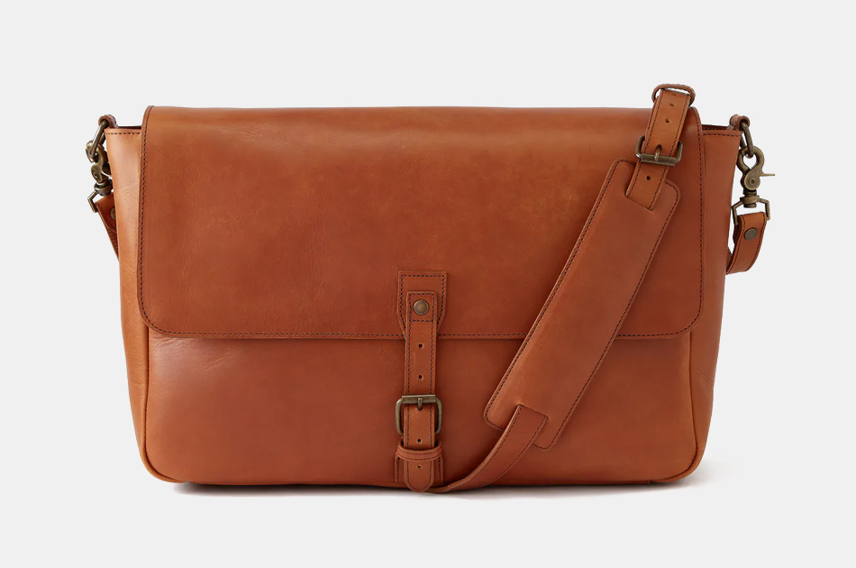 Standard Issue Leather Messenger