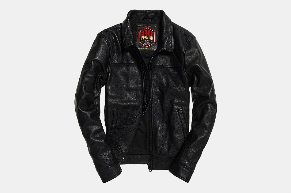 Superdry Curtis Leather Jacket