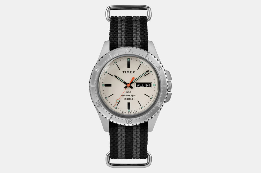 Timex x Todd Snyder The Maritime NATO Strap Watch