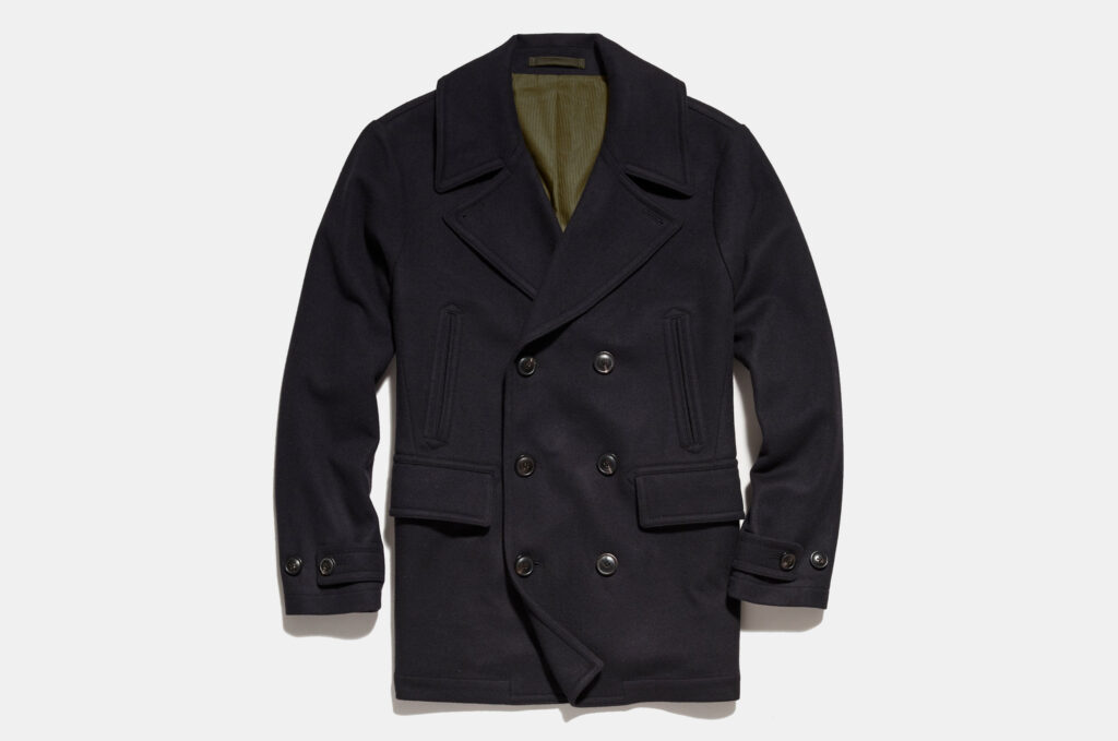 Todd Snyder Italian Wool Cashmere Peacoat