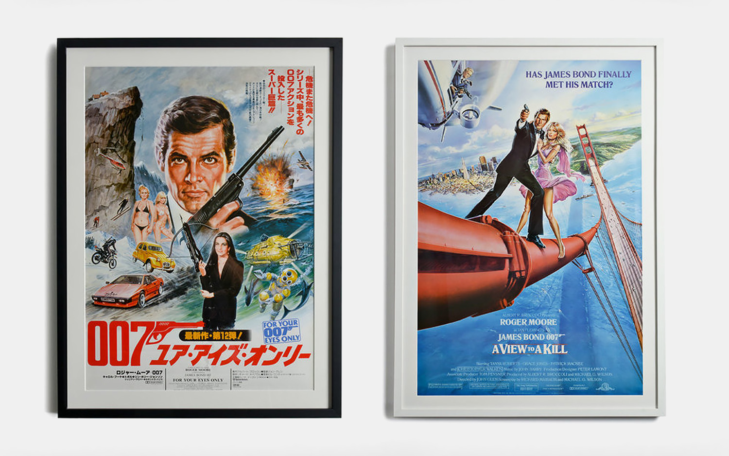 Vintage James Bond Movie Posters