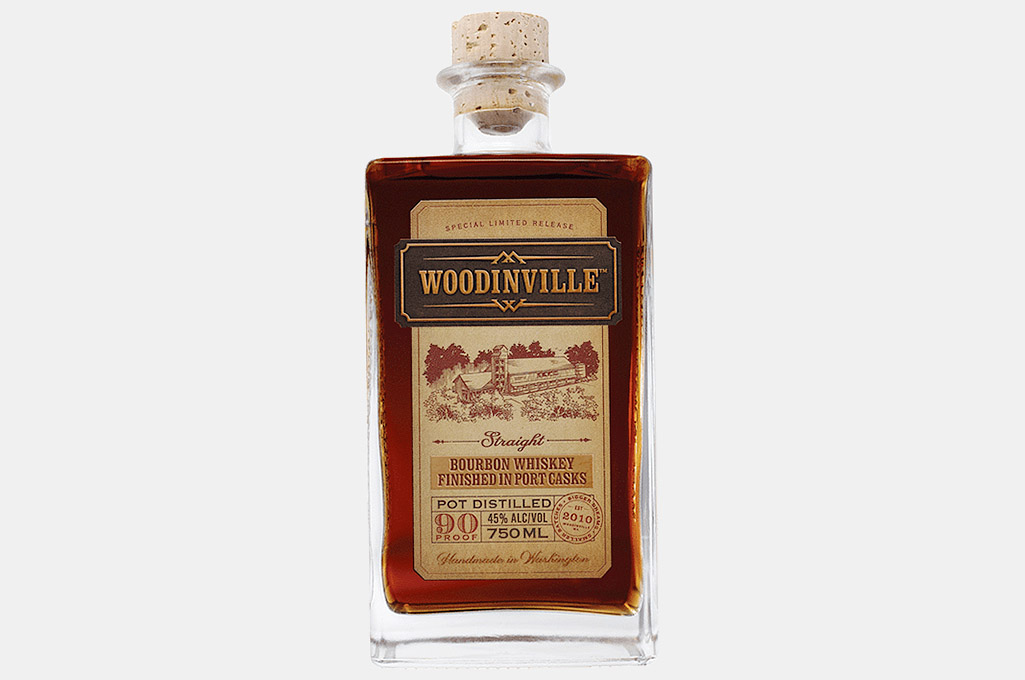 Woodinville Bourbon Whiskey Finished In Port Casks