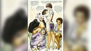 Vintage evil sexual femdom comic porn video