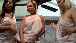 Real horny party babes love group sex porn video
