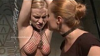 Juicy punk in lesbian female dom sex porn video